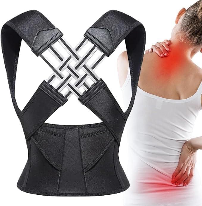 Adjustable Back Posture Corrector – Slouching Relief Pain Belt for Men and Women