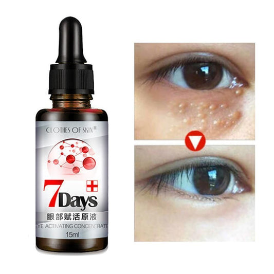 Remove Dark Circles Wrinkles Eye Bags Fat Granules Serum Oil