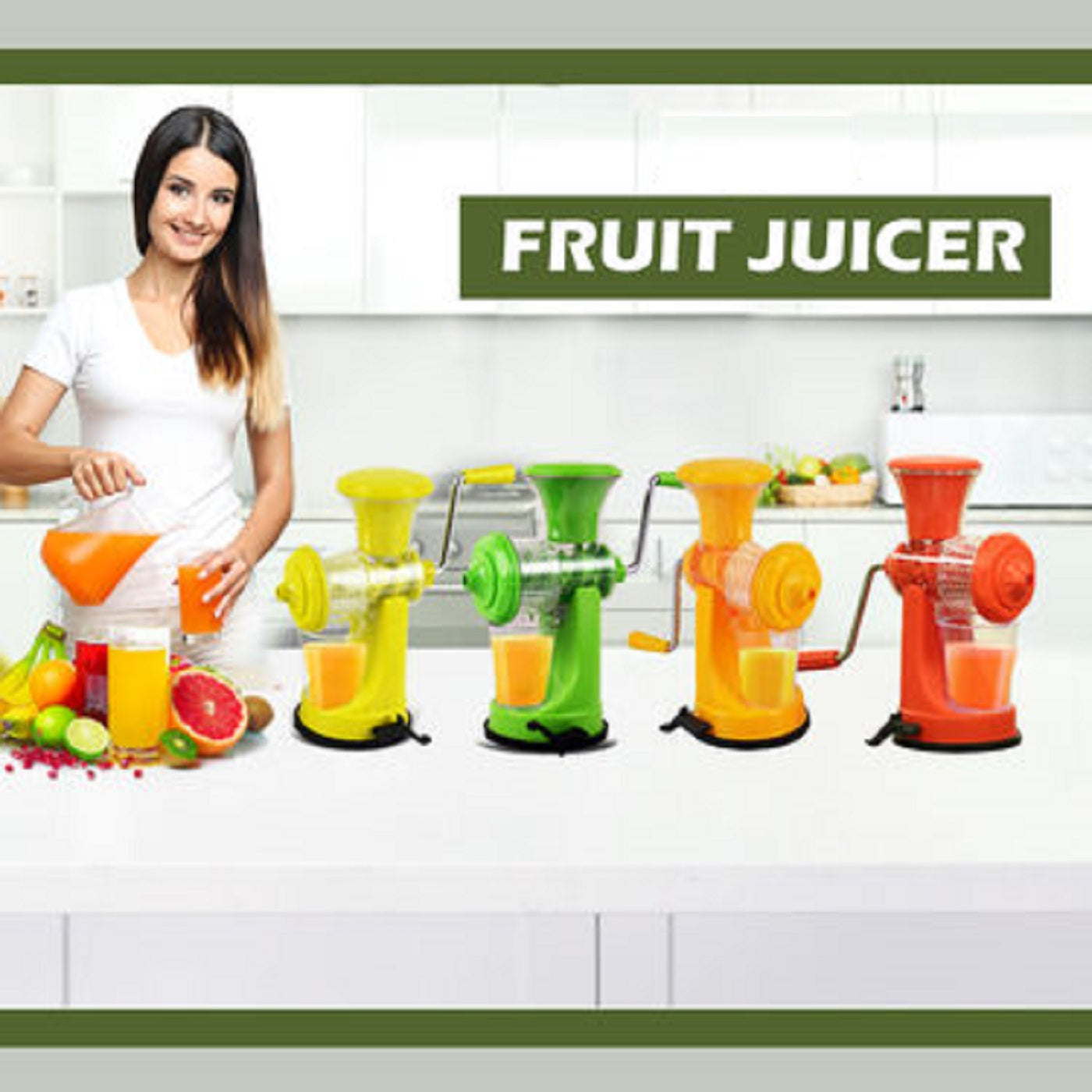 Fidato Mini Fruit Juicer-Assortred