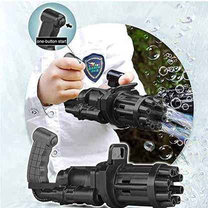 Rocket Launcher Electric Bubble Machine Gun for Toddlers – Fun Toy for Kids