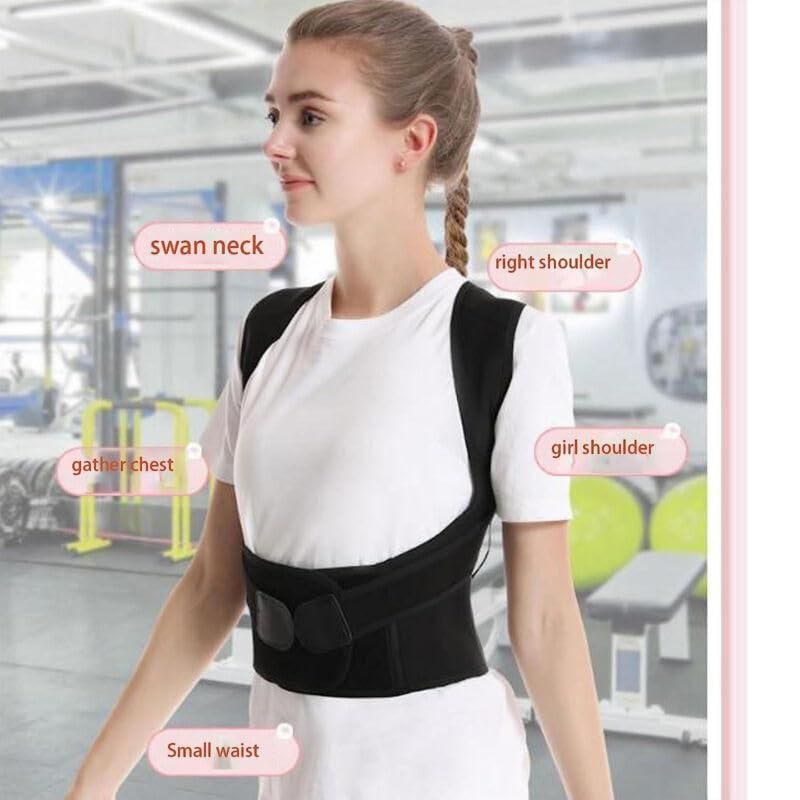 Adjustable Back Posture Corrector – Slouching Relief Pain Belt for Men and Women