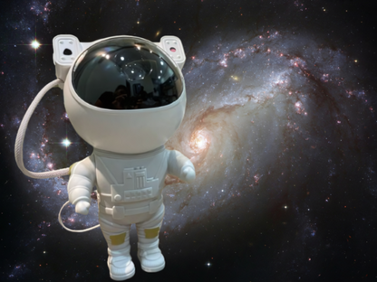 Astronaut Galaxy Projector - 360° Magnetic Head Rotation with Remote Control